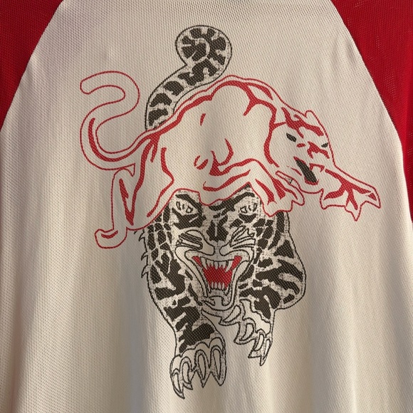 Versace Jeans Couture Long Sleeve Mesh Shirt - Picture 5 of 14